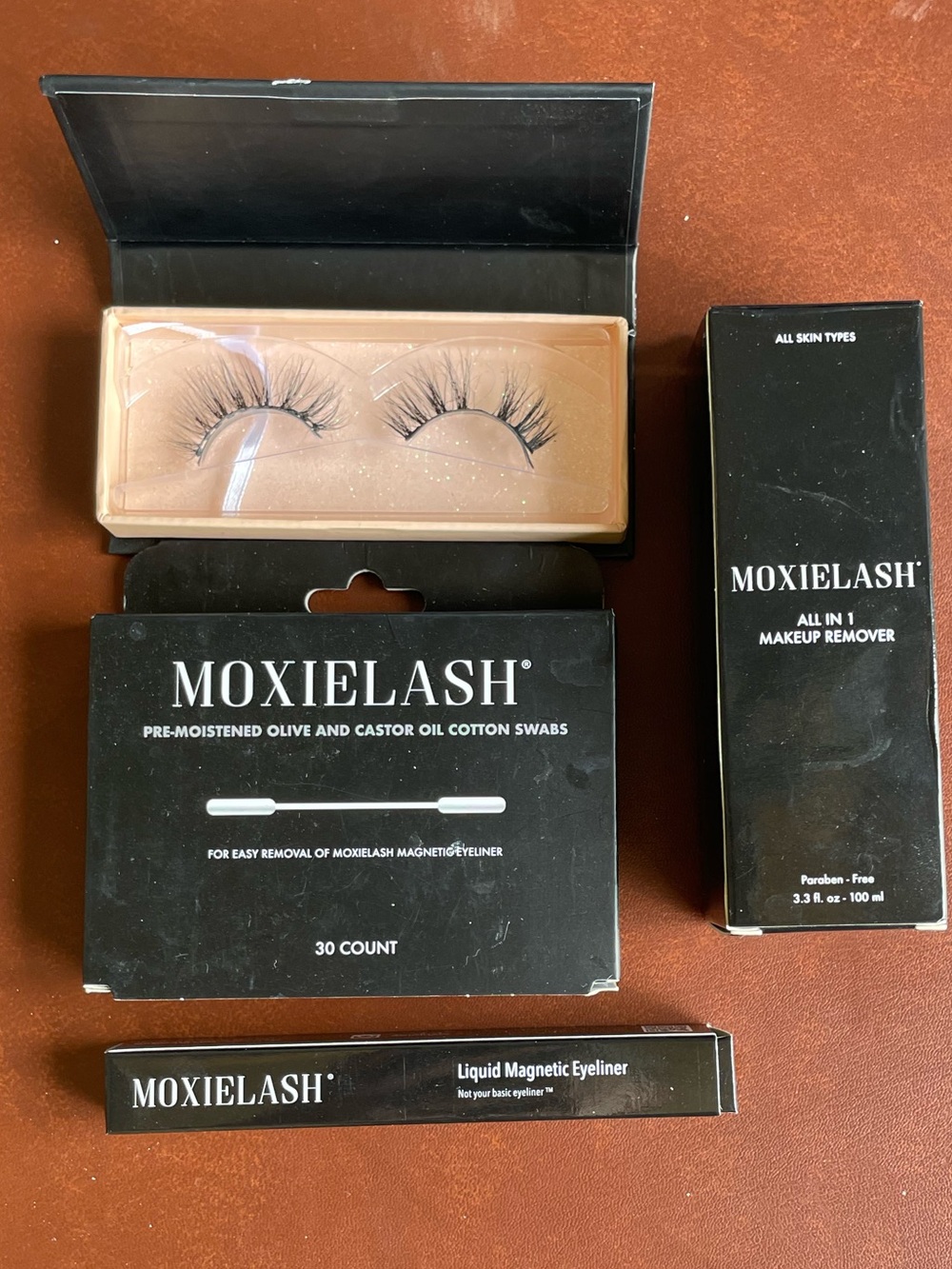 MoxieLash Black Magnetic Lashes & Liquid Eyeliner Set